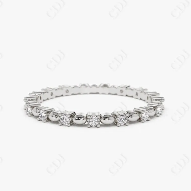 0.20CTW Lab Grown Diamond Eternity Wedding Band