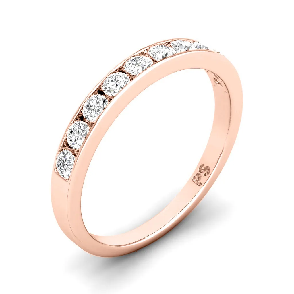 0.25 CT Round Cut Diamonds - Wedding Band