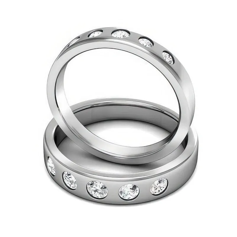 1.40 CT Round Cut Diamonds - Wedding Set