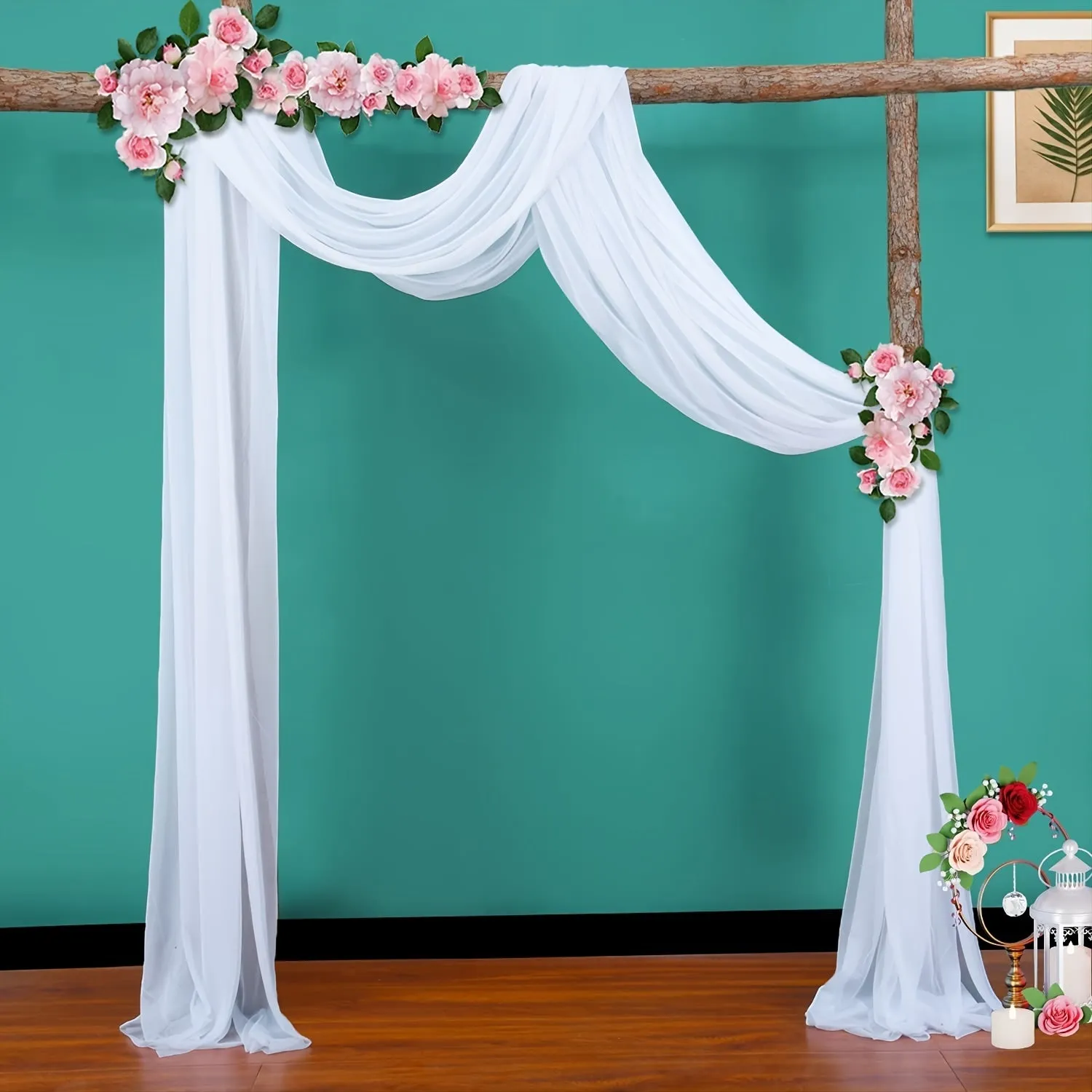 1pc Chiffon Tulle Wedding Draping Fabric for Stunning Decor