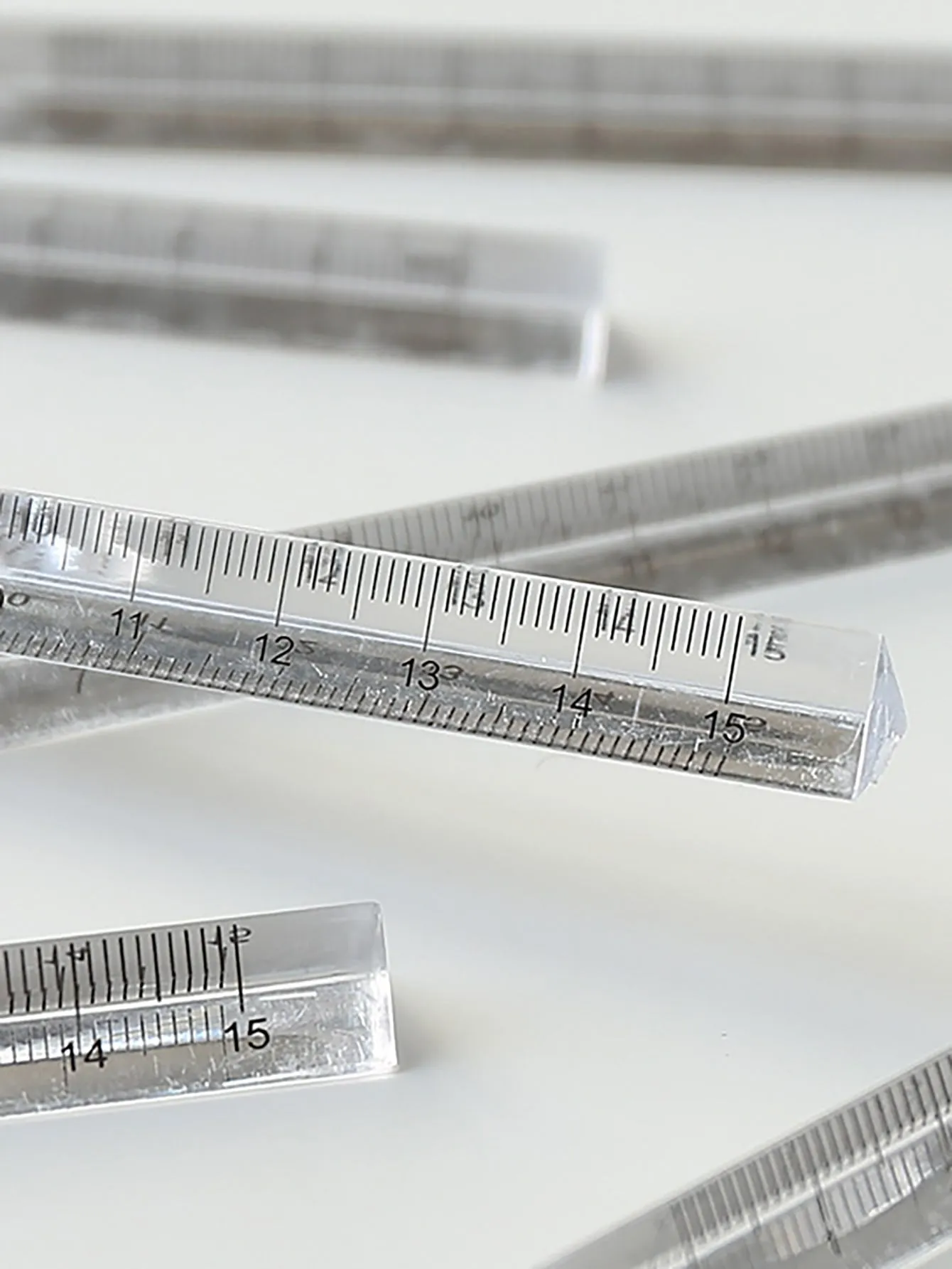 1pc Multifunction Clear Ruler