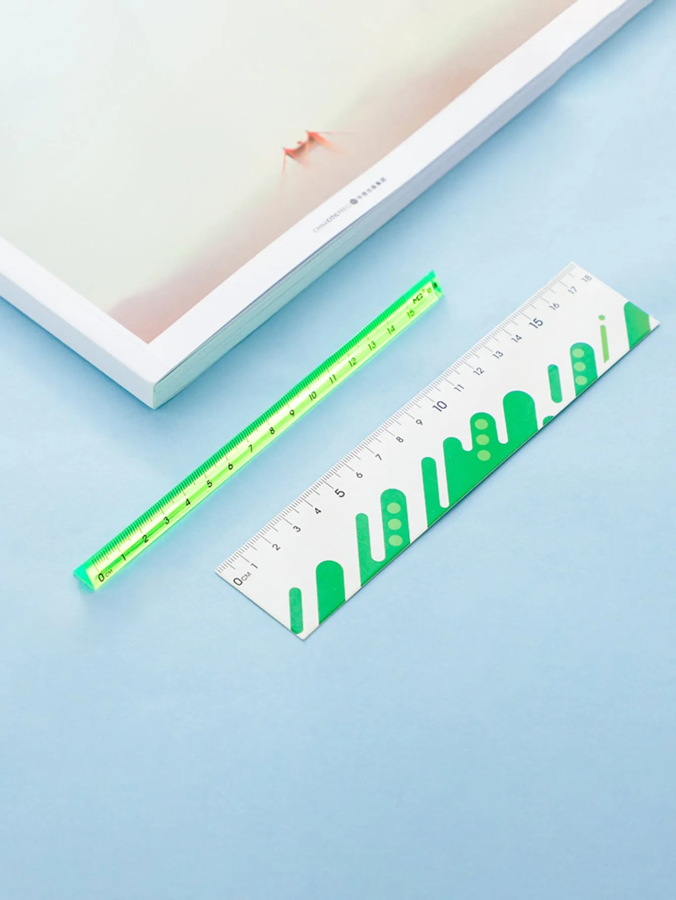 1pc Multifunction Clear Ruler