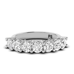 2.00 CT Round Cut Lab Grown Diamonds - Wedding Band