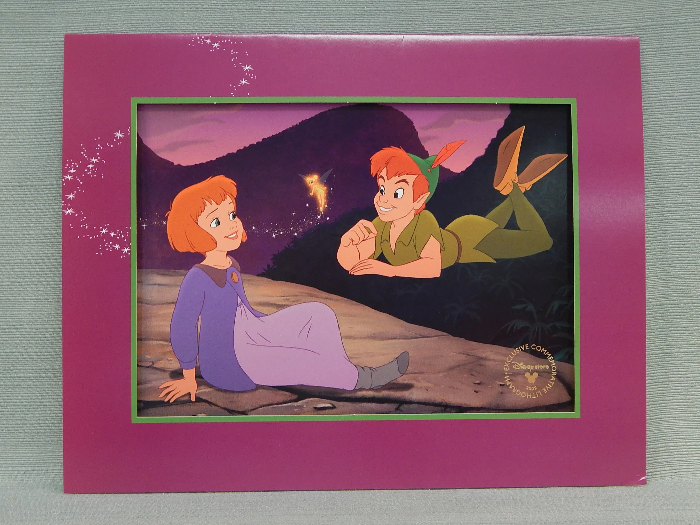 2002 Peter Pan Commemorative Lithograph