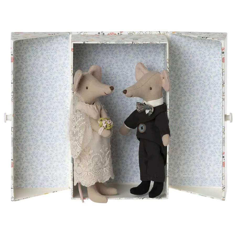 2023 Maileg Wedding Mice Couple In Box