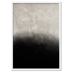 Black on Linen II - Art Print