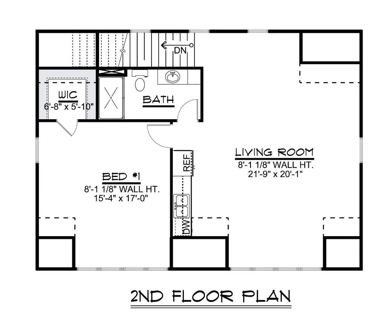 Delightful 905 sq. ft  Garage Apartment: Your Cozy Living Haven