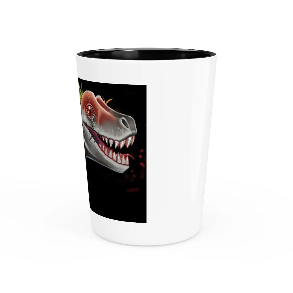 Feathered Raptor Shot Glass