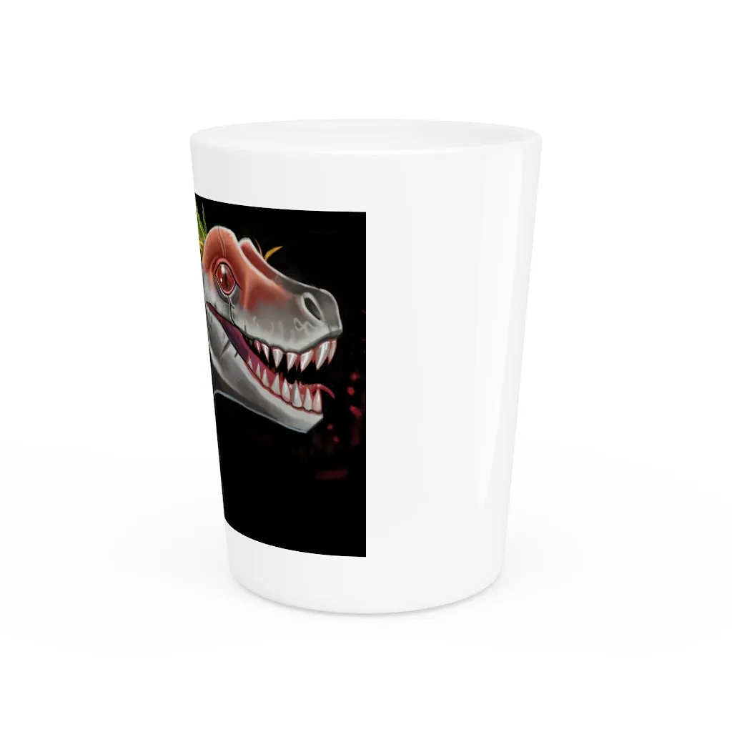 Feathered Raptor Shot Glass