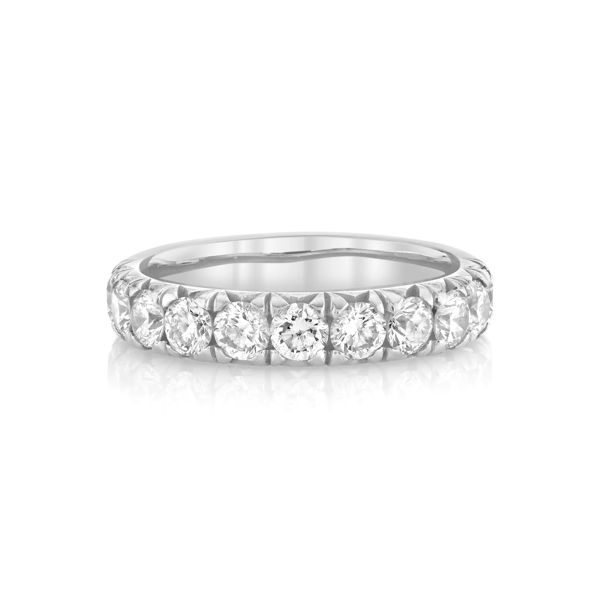 French Pavé Diamond Cloud Fit Band