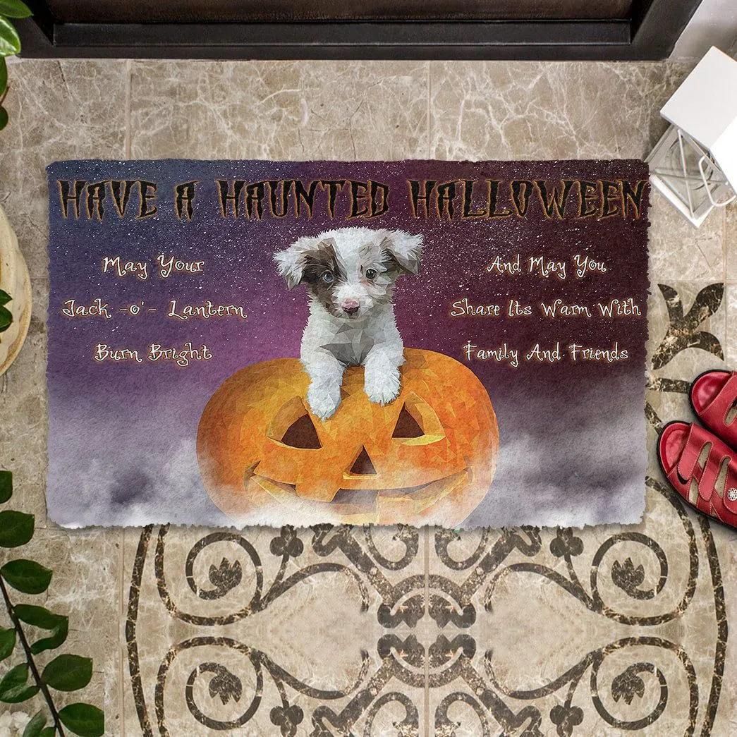 Gearhuman 3D Have A Haunted Halloween Dog Doormat