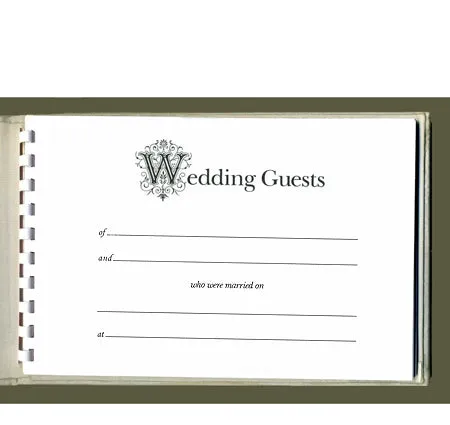 Isabella Wedding Guest Book