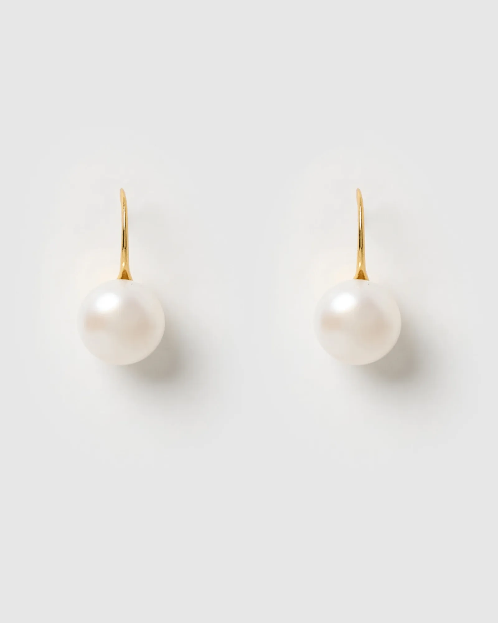 Izoa Cecilia Earrings Gold Freshwater Pearl