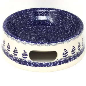 Lg Dog Bowl in Sail Regatta