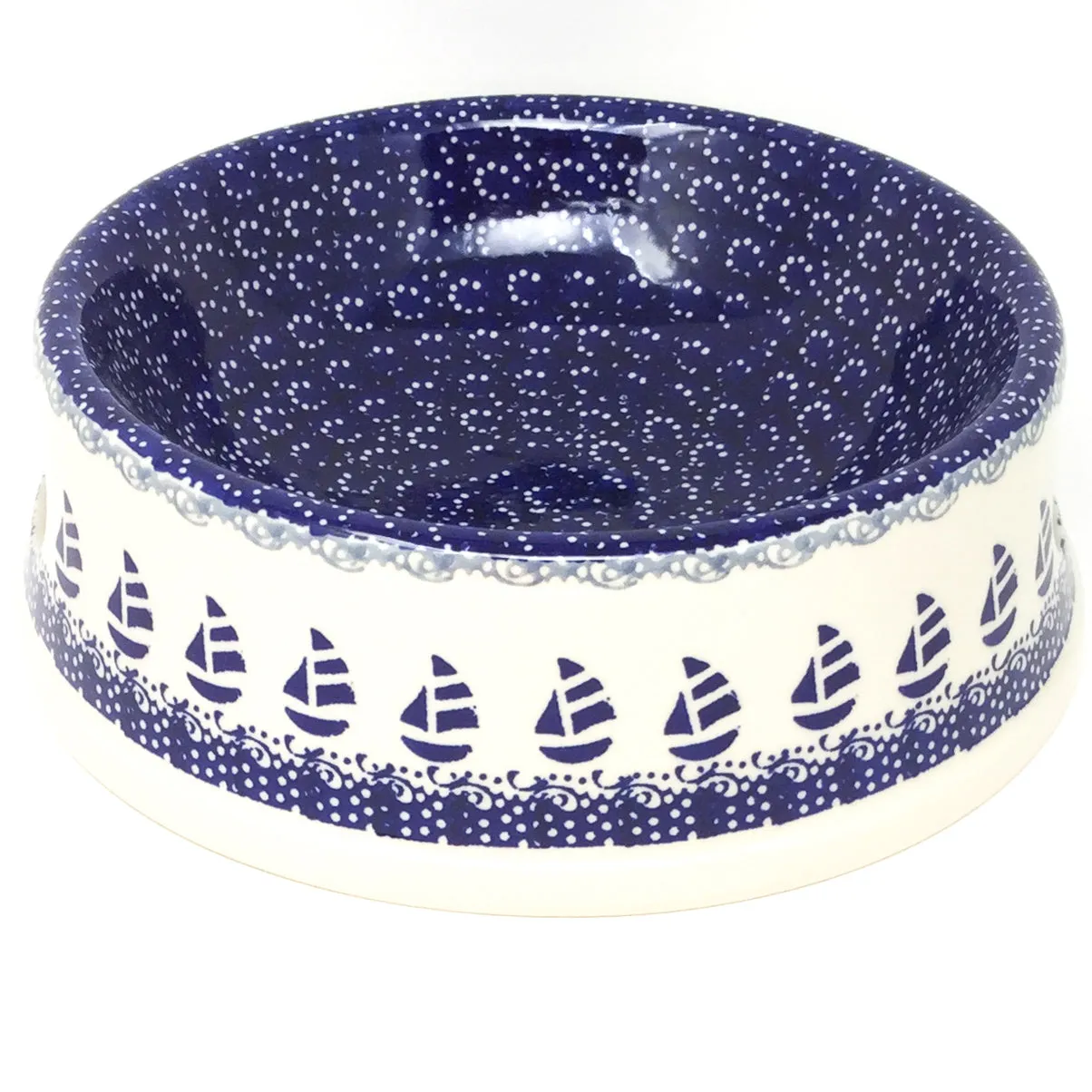 Lg Dog Bowl in Sail Regatta