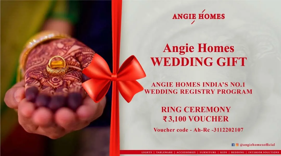 Luxurious Wedding Gift Registry with AngieHomes