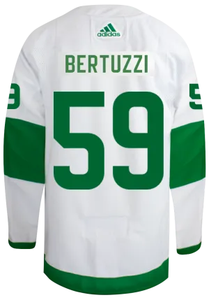 Maple Leafs Adidas Men's Authentic 2024 St Pats Jersey - BERTUZZI