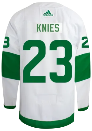 Maple Leafs Adidas Men's Authentic 2024 St Pats Jersey - KNIES