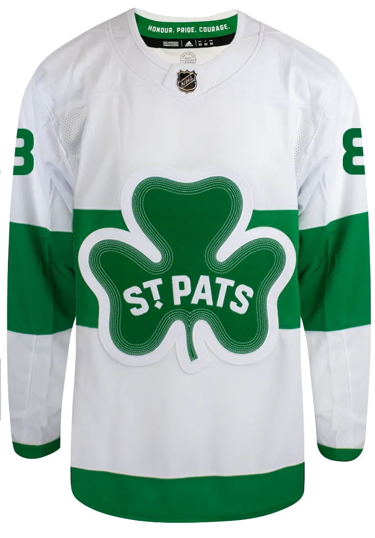 Maple Leafs Adidas Men's Authentic 2024 St Pats Jersey - NYLANDER