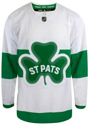 Maple Leafs Adidas Men's Authentic 2024 St Pats Jersey