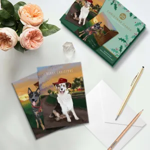 Outback Dogs Christmas Cards Box Set