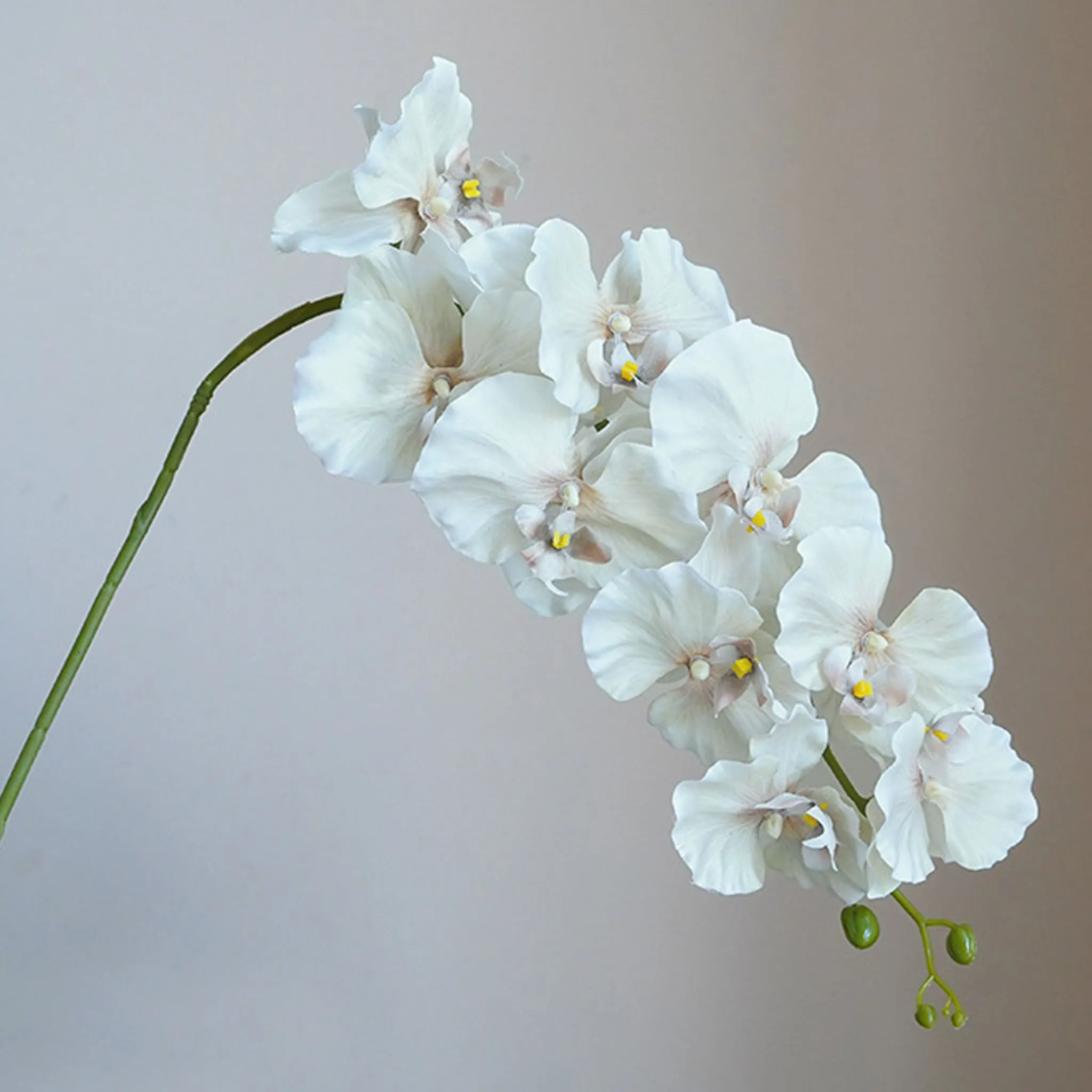 Realistic Artificial Silk Orchid Flowers 39 inch