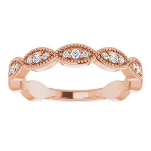 Sarah Diamond Wedding Band