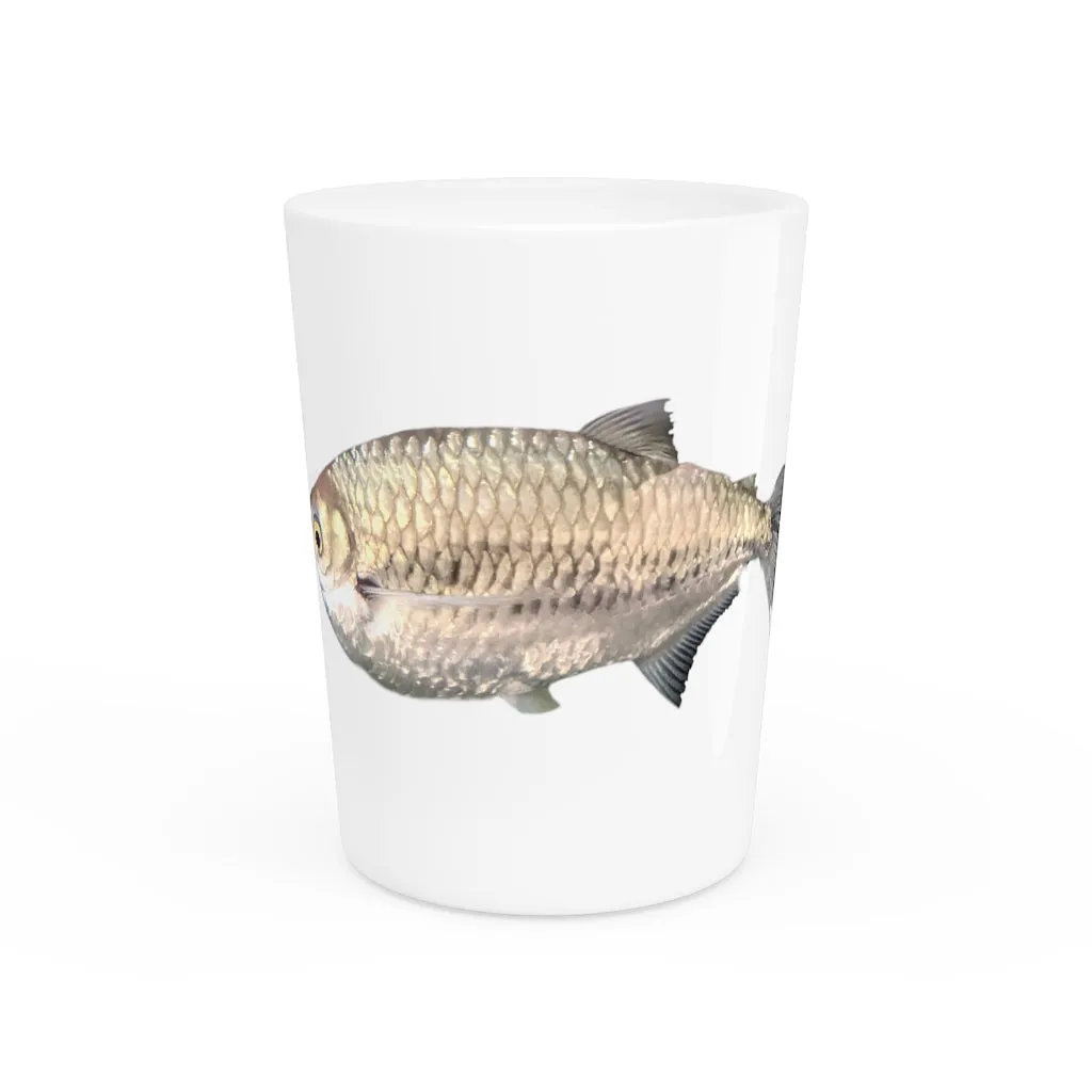 Silver Fish Shot Glass