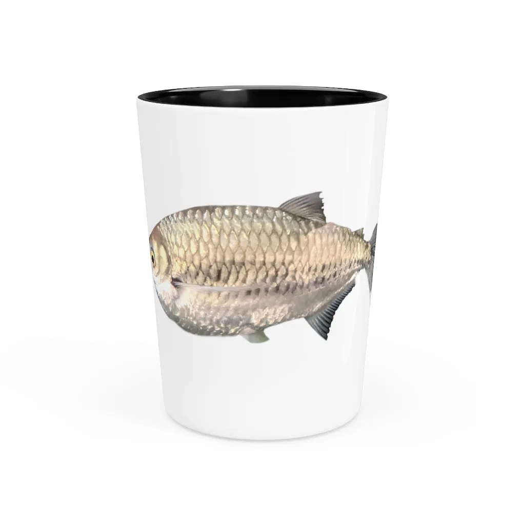 Silver Fish Shot Glass