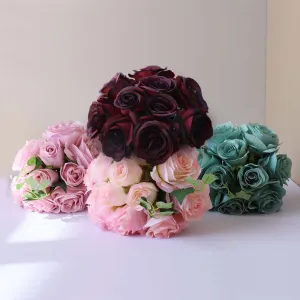 Simple Flower Bouquet for Bridal Bouquet DIY Wedding Flowers Artificial