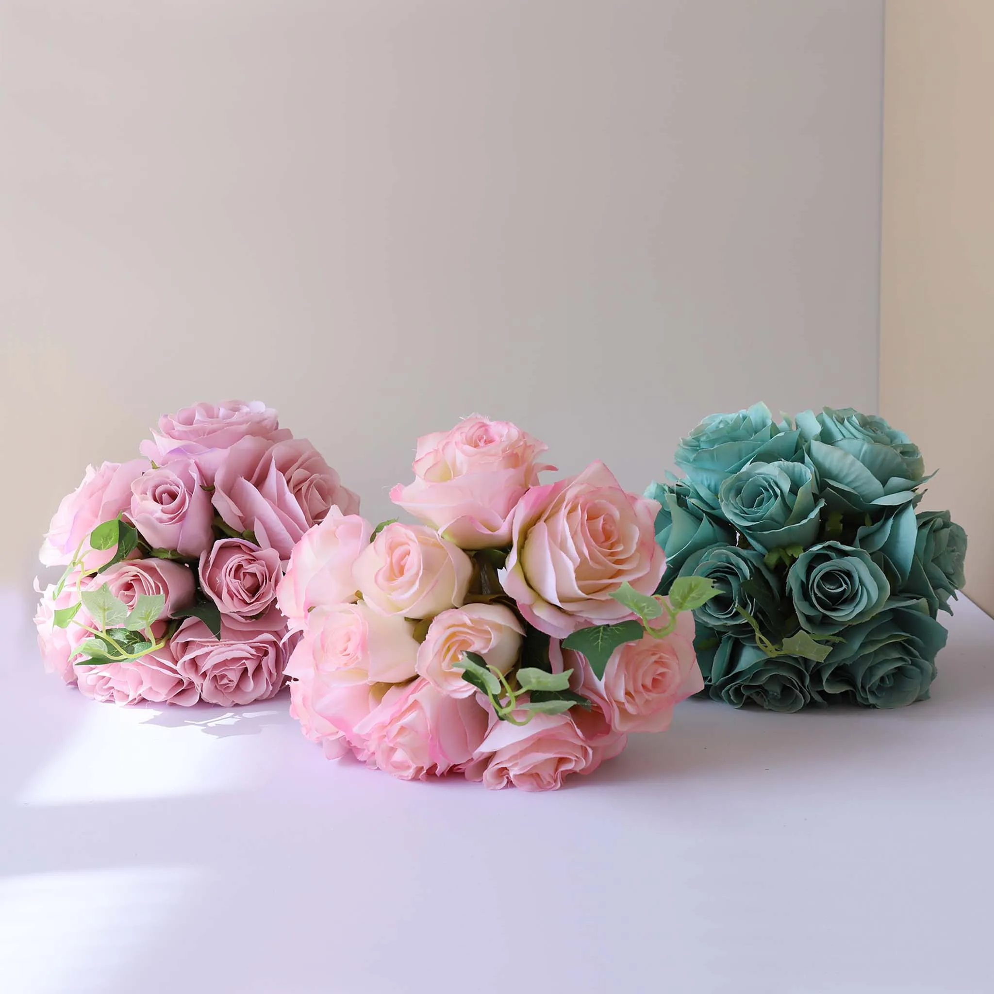 Simple Flower Bouquet for Bridal Bouquet DIY Wedding Flowers Artificial