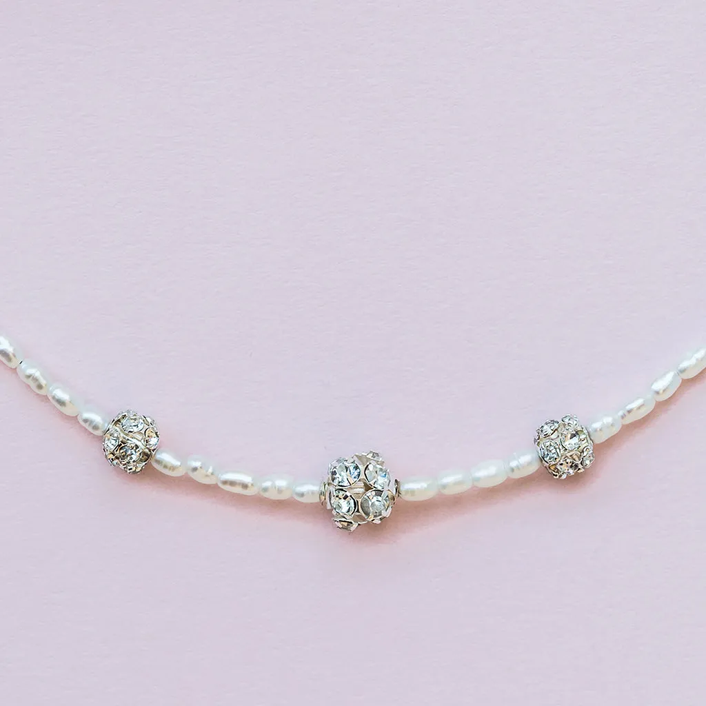 Stella Pearl Bridal Choker