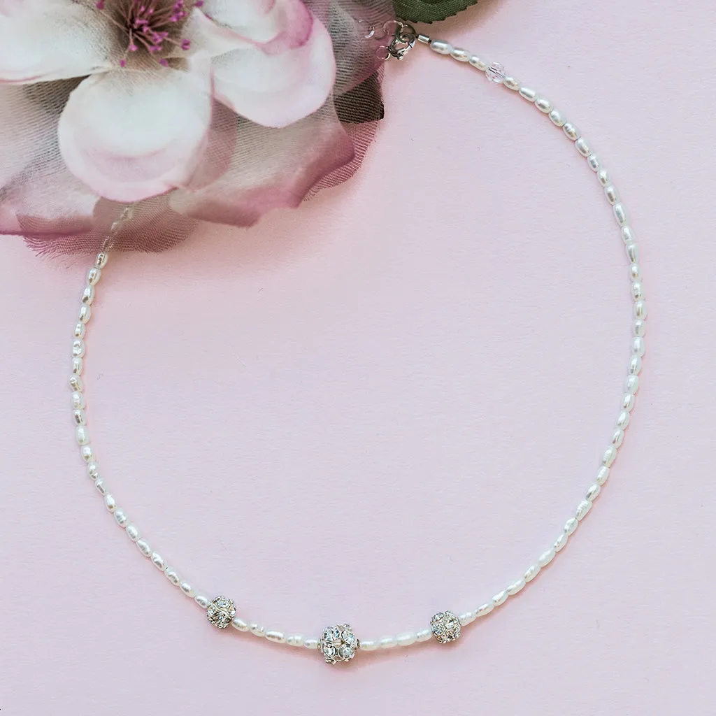 Stella Pearl Bridal Choker