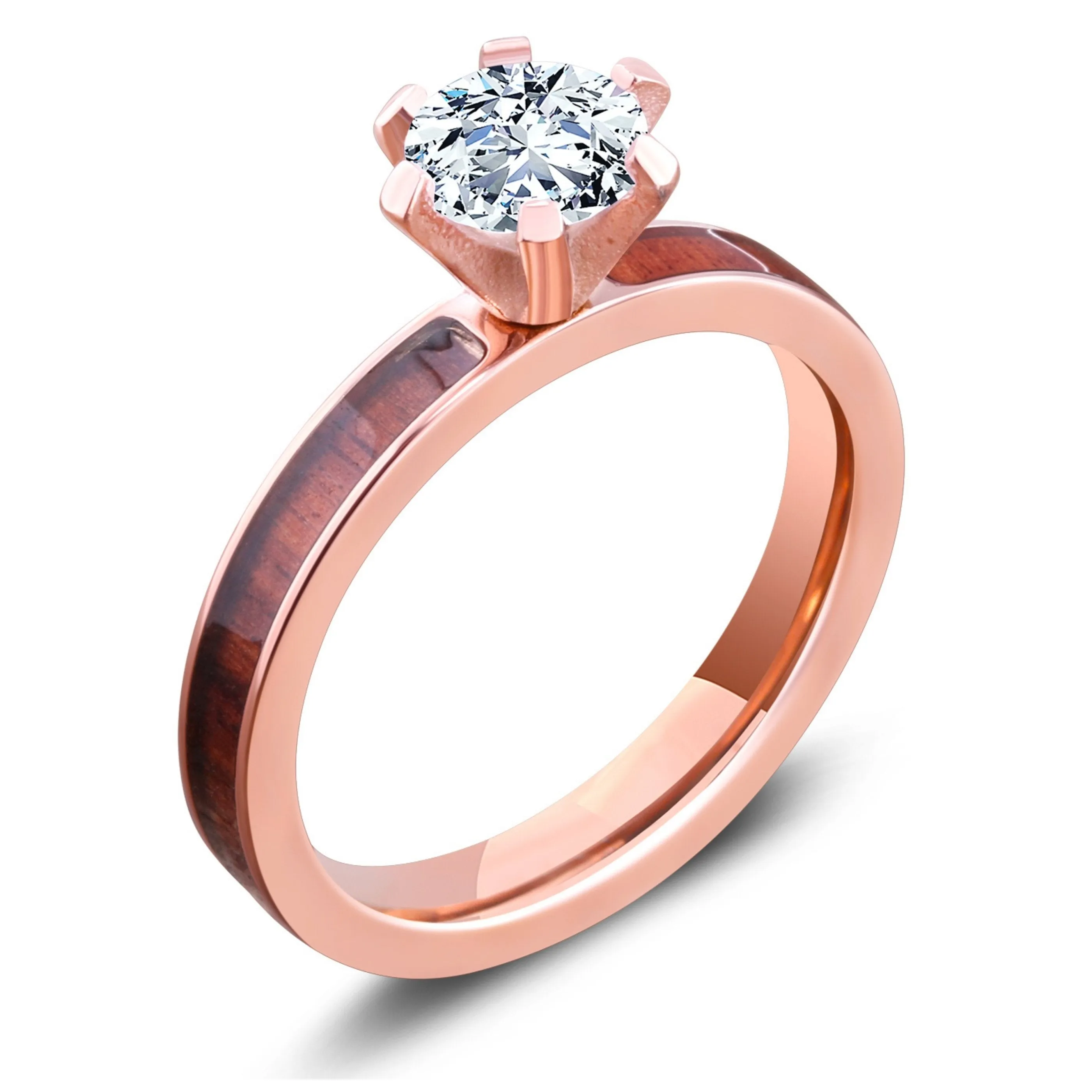 The Diamond (CZ) Forest - Rose Gold