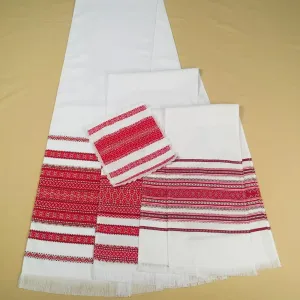 Ukrainian wedding towel set