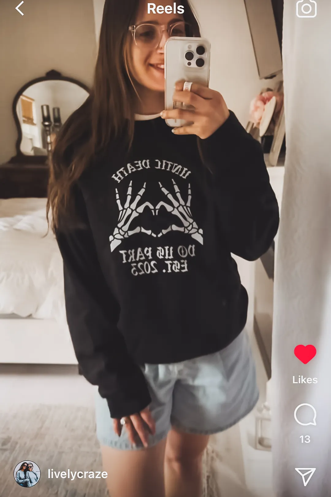 Until Death Do Us Part wedding crewneck