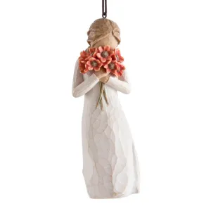 Willow Tree? "Surrounded by Love" Angel Ornament - Embrace of Affection and Support