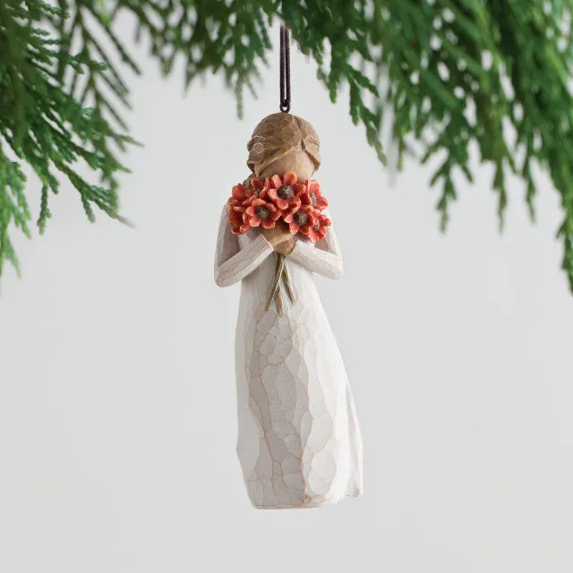 Willow Tree? "Surrounded by Love" Angel Ornament - Embrace of Affection and Support